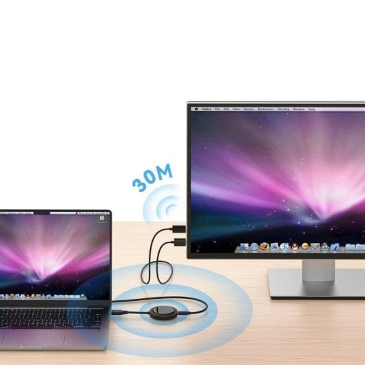 Extenseur HDMI sans fil Conceptronic ATHERIC02B FullHD 1080P 5GHz USB