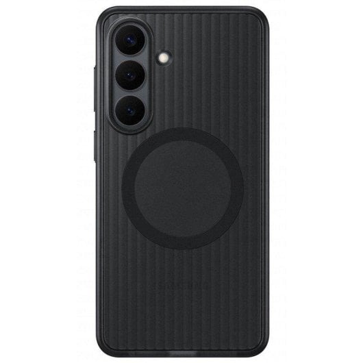 Funda para móvel Samsung Rugerizada Capa Antichoque Multicamadas Magnética Preta para Galaxy S26 Plus