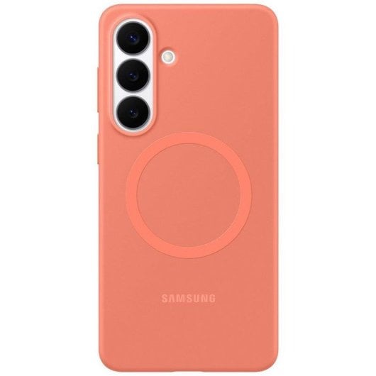 Funda para móvel Samsung EF-ES947COEGWW Magnética Silicona Coral Compatível MagSafe para Galaxy S26 Plus