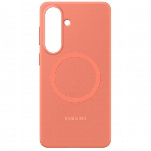 Funda para móvel Samsung EF-ES947COEGWW Magnética Silicona Coral Compatível MagSafe para Galaxy S26 Plus