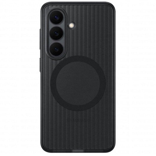 Funda para móvel Samsung Rugerizada Magnética Antichoque Preto com Imanes para Galaxy S26