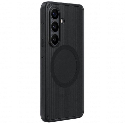 Funda para móvel Samsung Rugerizada Magnética Antichoque Preto com Imanes para Galaxy S26