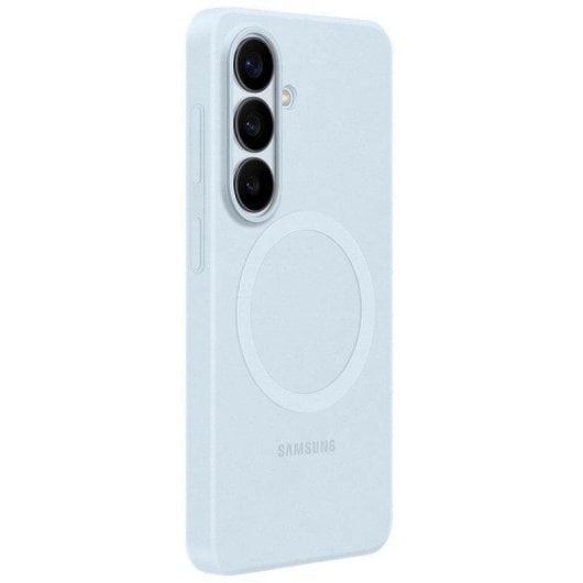 Custodia per smartphone Samsung EF-ES942CLEGWW Magnetica Silicone Celeste Antimpronta per Galaxy S26
