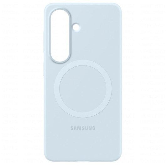 Custodia per smartphone Samsung EF-ES942CLEGWW Magnetica Silicone Celeste Antimpronta per Galaxy S26