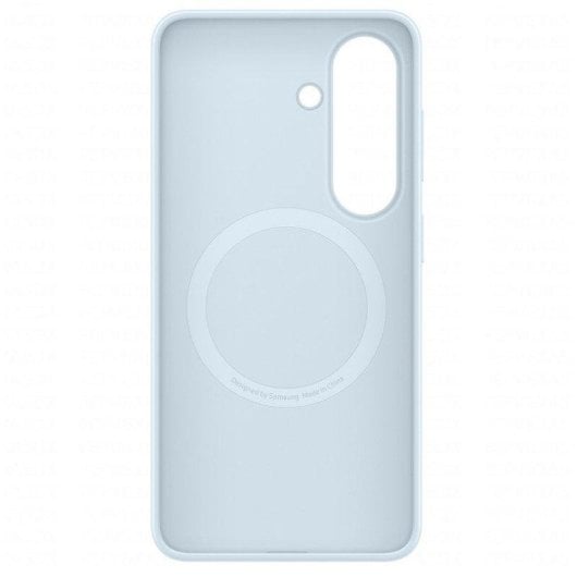 Custodia per smartphone Samsung EF-ES942CLEGWW Magnetica Silicone Celeste Antimpronta per Galaxy S26