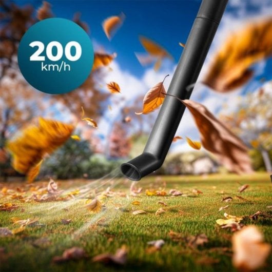 Soprador Cecoteec Airforce 2120 Freemove 200km/h com acessórios, preto