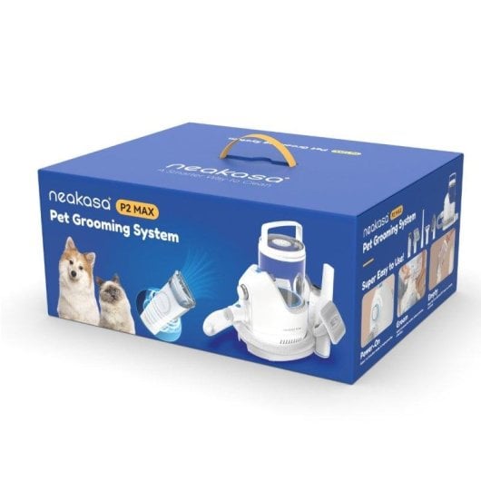 Kit de toilettage Neakasa P2 Max aspiration 400W silencieux 5 outils