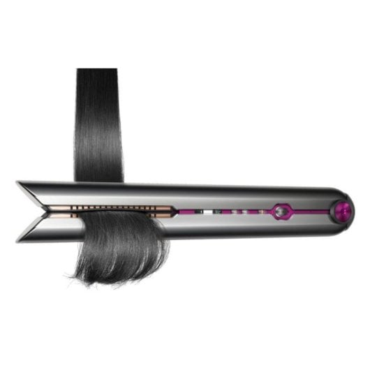 Akku-Glätteisen Dyson Corrale 210ºC 3 Temperaturstufen OLED Display Abschaltautomatik Schwarz Fuchsia Nickel
