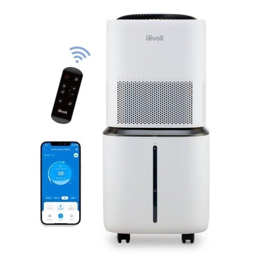 Humidificador Levoit 6000S Smart Evaporativo 22,7L Filtro Premium App