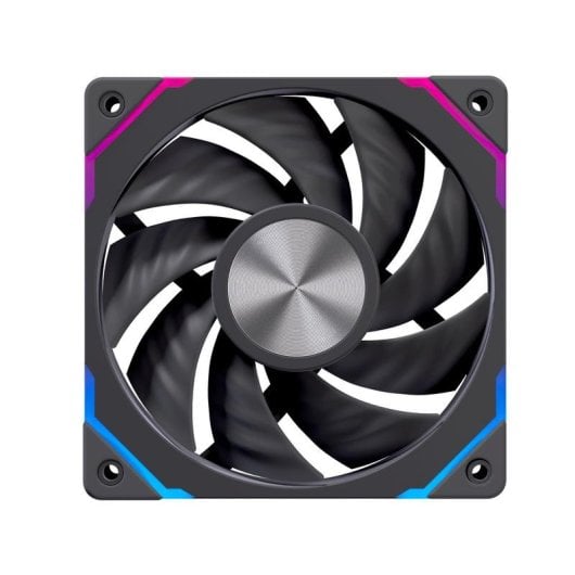 Ventilador suplementario Einarex EX12C 120mm 1600RPM ARGB PWM schwarz