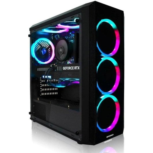 PC Sobremesa GREED MK2 AMD Ryzen 5 5500 16GB 512GB SSD RTX 5050 Windows 11 WiFi