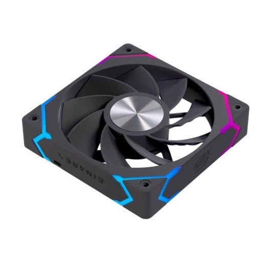 Einarex EX12Ci 120-mm-Zusatzlüfter mit 1600 U/min, ARGB-Beleuchtung und umgekehrter Strömung