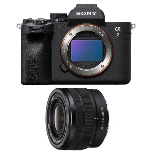Câmara Mirrorless Sony Alpha 7 IV 33MP Sensor Full-Frame 28-60mm WiFi Bluetooth