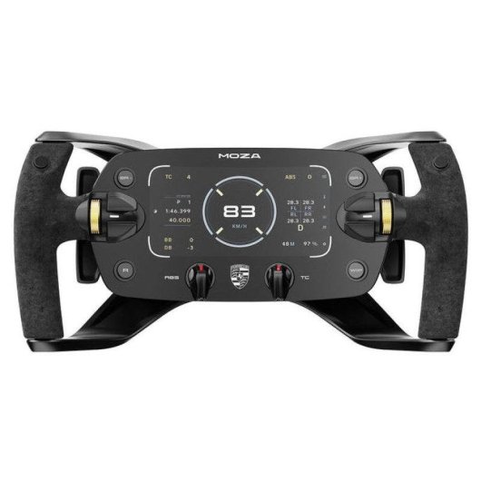 Volante Simracing Moza Porsche Mission R OLED 5,4'' Aluminio RGB