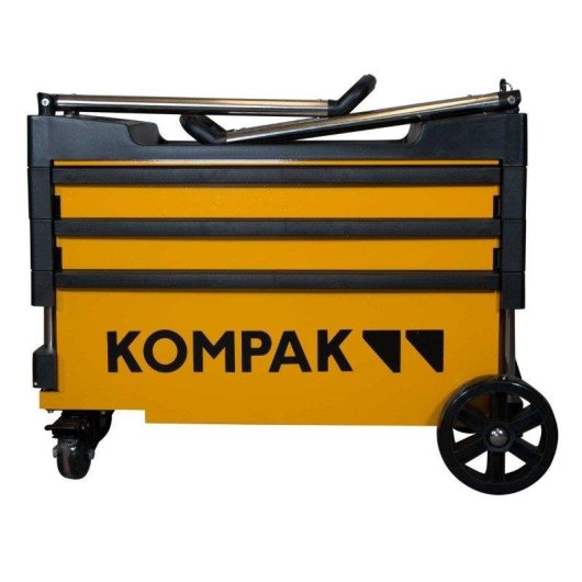 Carro de Ferramentas Kompak Kt01 Desdobrável Transportável Estrutura Metálica