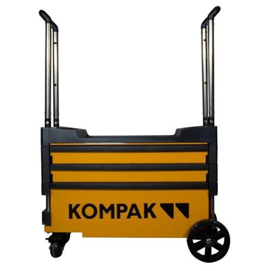 Carro de Ferramentas Kompak Kt01 Desdobrável Transportável Estrutura Metálica