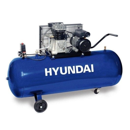 Compressor Hyundai HYACB200-31T 200L 3HP Trifásico 10 Bar Alta Performance