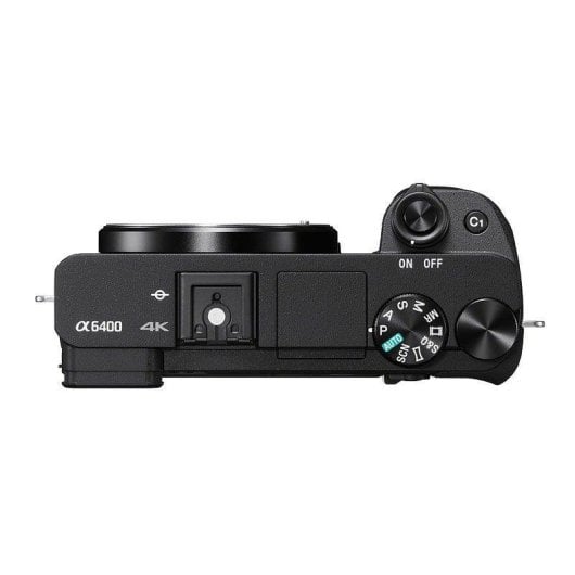 Câmara Mirrorless Sony Alpha 6400 24.2MP 16-50mm 4K WiFi Bluetooth Cartão SD 8GB