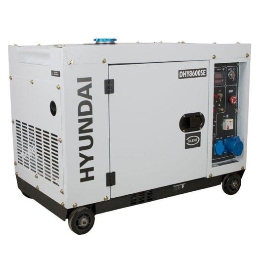 Generador diésel Hyundai DHY8600SE-T insonorizado Full Power 7,9 kVA