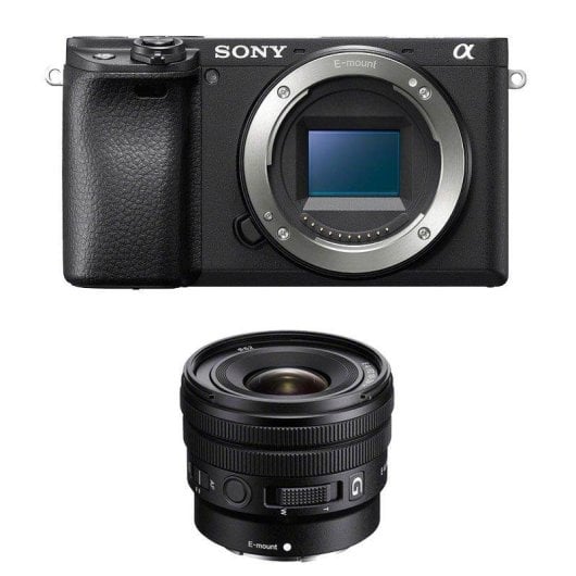 Cámara Mirrorless Sony Alpha A6400 24.2MP 10-20mm 4K UHD WiFi
