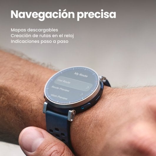 Amazfit Active 3 Premium Bluetooth GPS NFC 45mm AMOLED Prata Azul M Resistência Água 5ATM SpO2