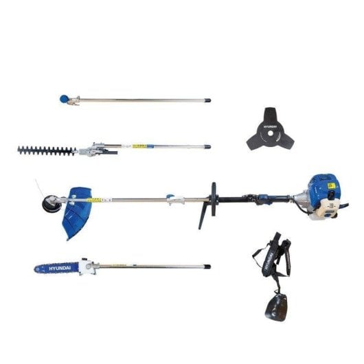 Desbastador Hyundai HYMT43-t 43cc 4 em 1 Empunhadura D Eixo Desmontável