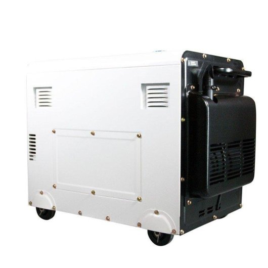 Generador diésel Hyundai DHY6000SE insonorizado 5,3 kW arranque eléctrico