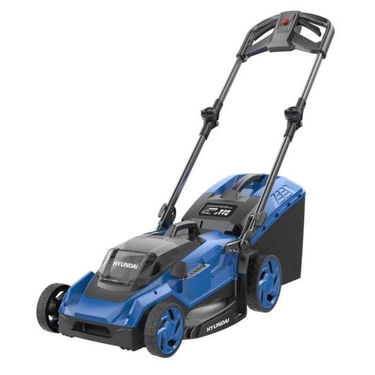 Pack jardinería Hyundai HYLM38-40V cortacésped, soplador, cortabordes, 2 baterías 20V