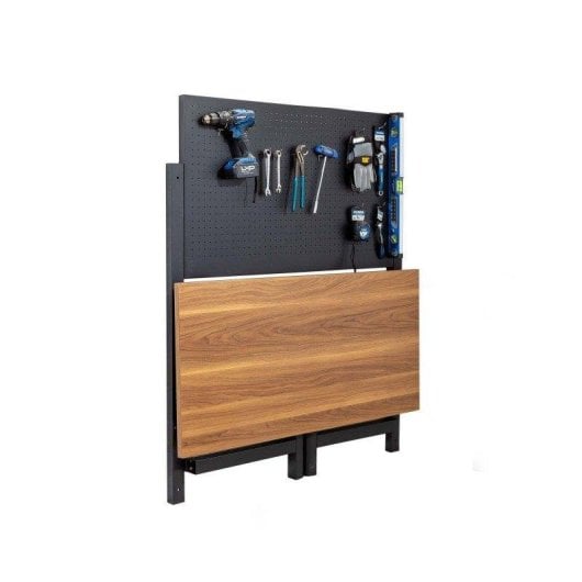 Banco de Trabalho Kompak KP-KB120-P Plegável com Painel Perfurado 120x64cm