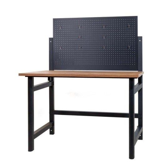 Banco de Trabalho Kompak KP-KB120-P Plegável com Painel Perfurado 120x64cm