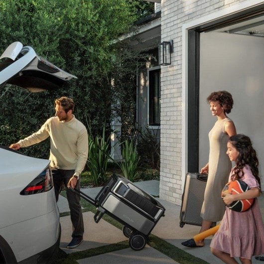 Station d’énergie EcoFlow DELTA Pro Ultra 30 kWh 5 ports AC 4 ports USB Batterie LiFePO4 Écran LCD Contrôle intelligent IP54