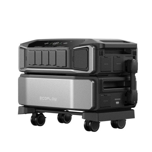 Station d’énergie EcoFlow DELTA Pro Ultra 30 kWh 5 ports AC 4 ports USB Batterie LiFePO4 Écran LCD Contrôle intelligent IP54