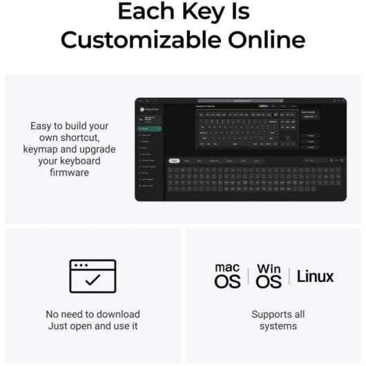 Teclado Keychron V3 Ultra 8K mecánico TKL inalámbrico RGB Hot-Swappable Spanish Layout