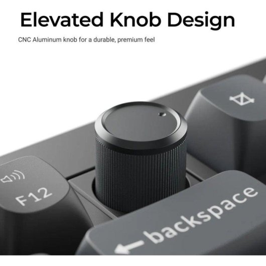 Teclado Keychron V3 Ultra 8K mecánico TKL inalámbrico RGB Hot-Swappable Spanish Layout