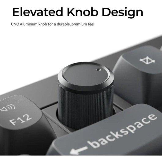 Teclado Keychron V3 Ultra 8K mecánico TKL inalámbrico RGB Hot-Swappable