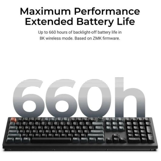 Teclado Keychron V6 Ultra 8K mecánico inalámbrico RGB con switches hot-swappable