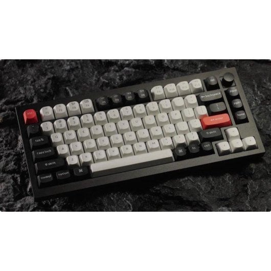 Tastatur Keychron Q1 HE magnetisch 75% Swappable RGB Backlight Spanish Layout