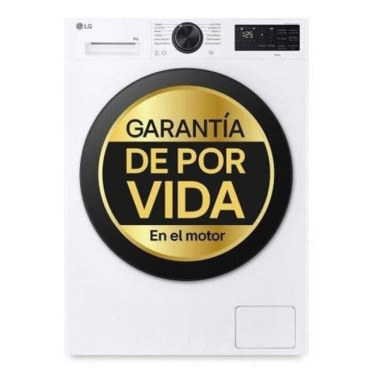 Lavadora LG 8 kg A F2X50S8TLB con AI Direct Drive y TurboWash 360º