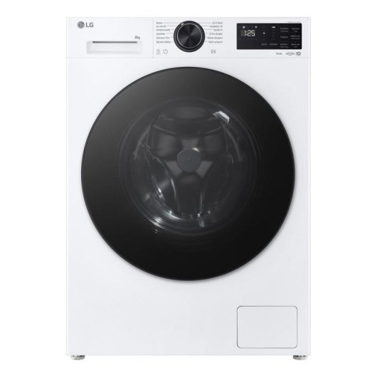 Lavadora Carga Frontal LG Serie 500 F2X50S8TLB 8Kg 1200rpm Clase A WiFi IA Blanca