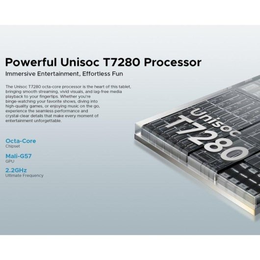 Tablet Doogee U13 Vip 13" 256GB 11000mAh Android 16 Azul