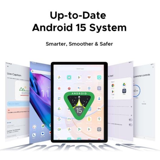 Tablet Doogee Tab E3 Max Vip 14" 256GB 4G LTE 13500mAh Android 15 Azul