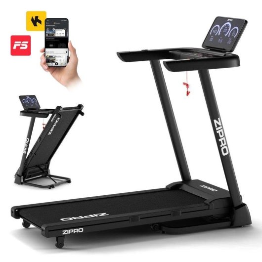 Cinta de correr Zipro Luma 900 W 12 niveles de inclinación plegable