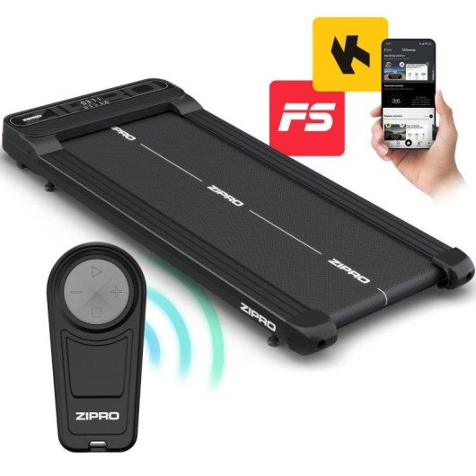 Cinta de andar Zipro Catwalk compacta Bluetooth 1-6 km/h 100 kg