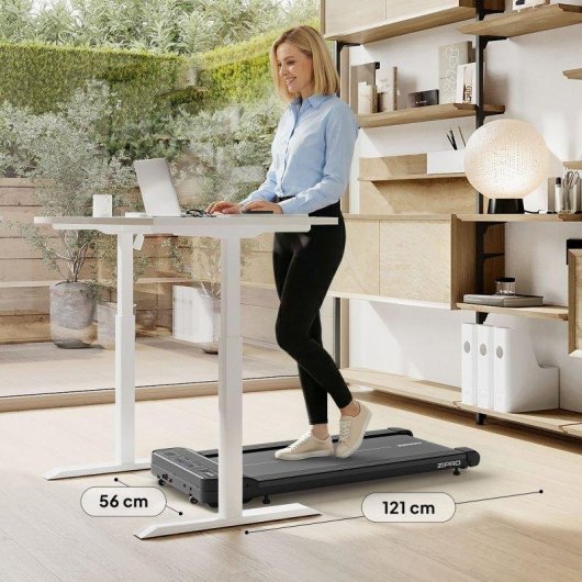 Cinta de andar Zipro Catwalk compacta Bluetooth 1-6 km/h 100 kg