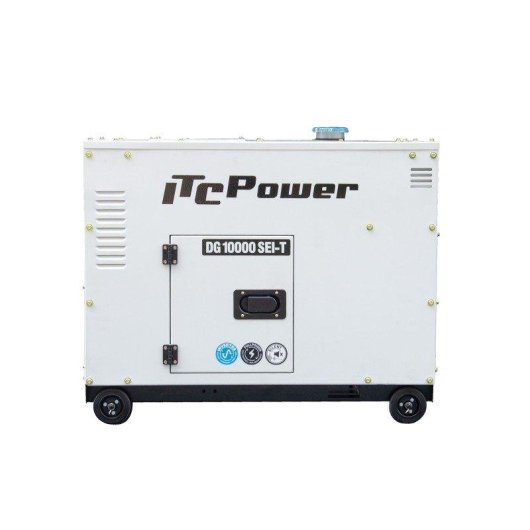 Generador diésel ITCPower DG10000SEi-T inverter trifásico 8,5 kW silencioso