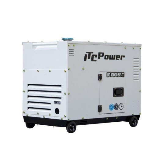 Generador diésel ITCPower DG10000SEi-T inverter trifásico 8,5 kW silencioso