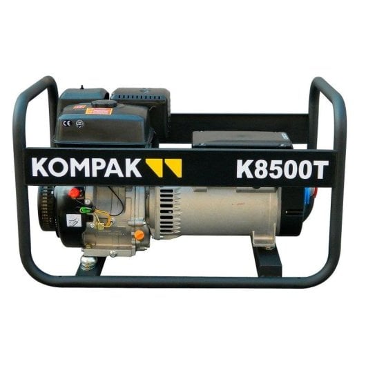 Gerador Kompak K8500t Gasolina Trifásico Alternador LINZ 9,0 kVA