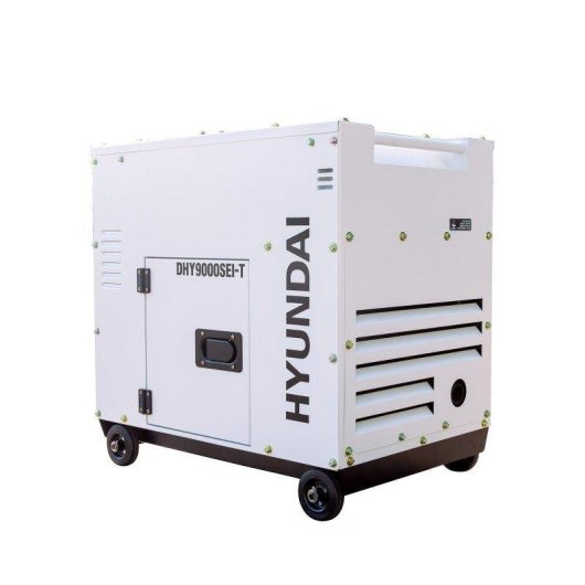 Generador diésel Hyundai DHY9000SEI-T inverter trifásico 6500W silencioso