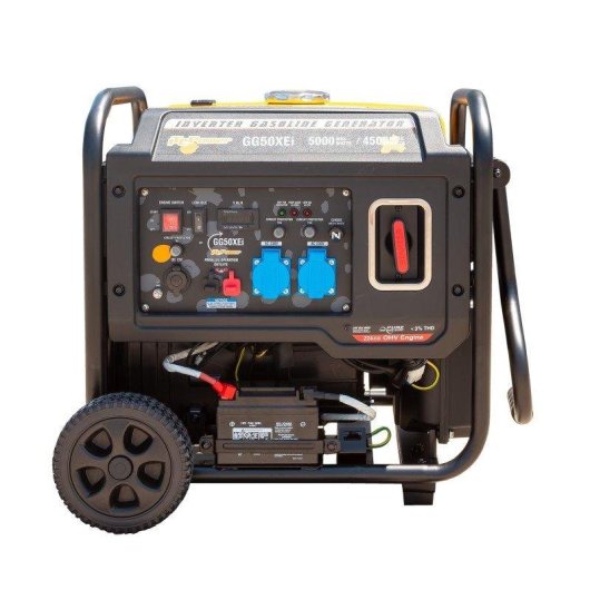 Gerador Elétrico ITCPower GG50XEI Inverter Gasolina 5kW Arranque Elétrico