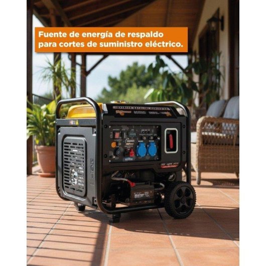 Gerador Elétrico ITCPower GG50XEI Inverter Gasolina 5kW Arranque Elétrico